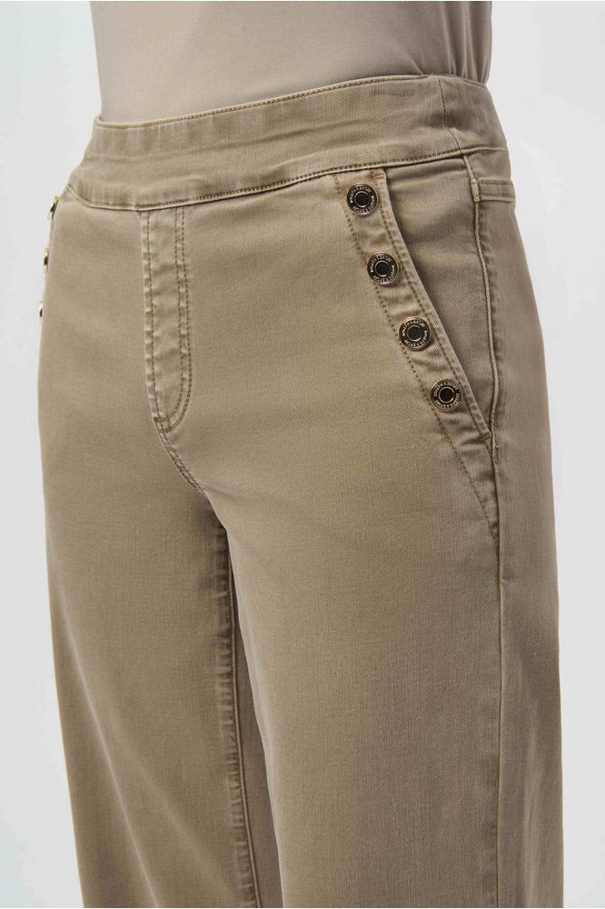 Joseph Ribkoff Classic Wide Leg Fawn