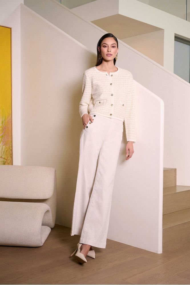 Joseph Ribkoff Classic Wide Leg Birch