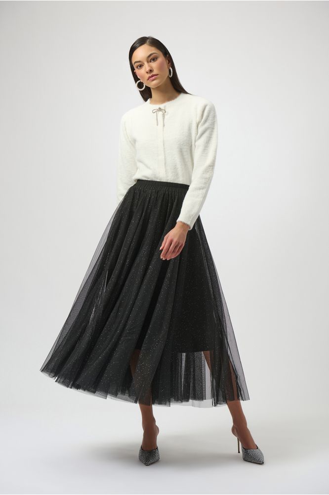 Joseph Ribkoff Tulle Flared Skirt