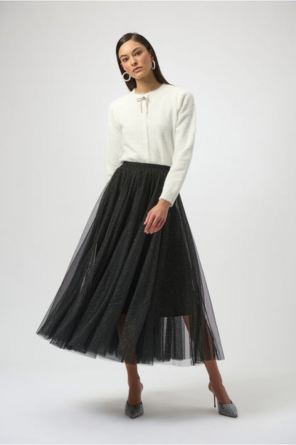 Joseph Ribkoff Tulle Flared Skirt