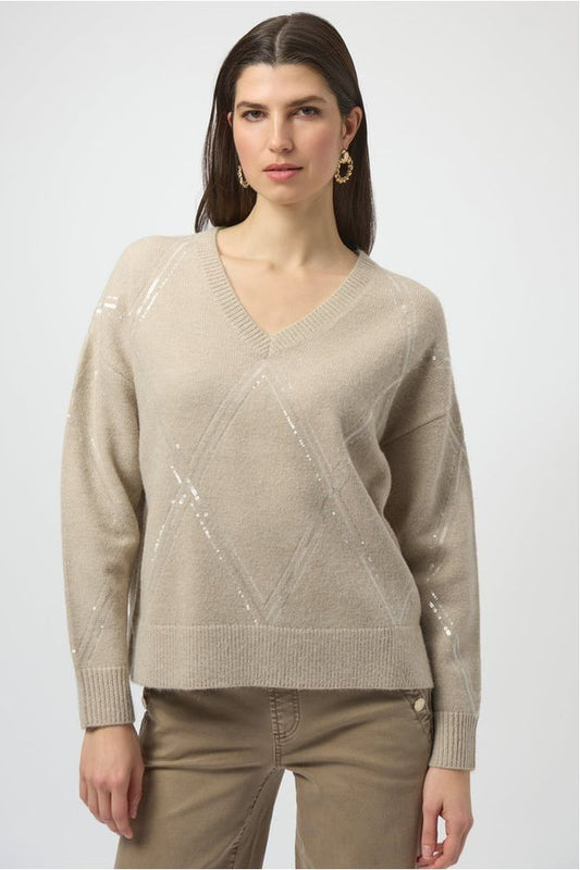 Joseph Ribkoff Sequin Pullover
