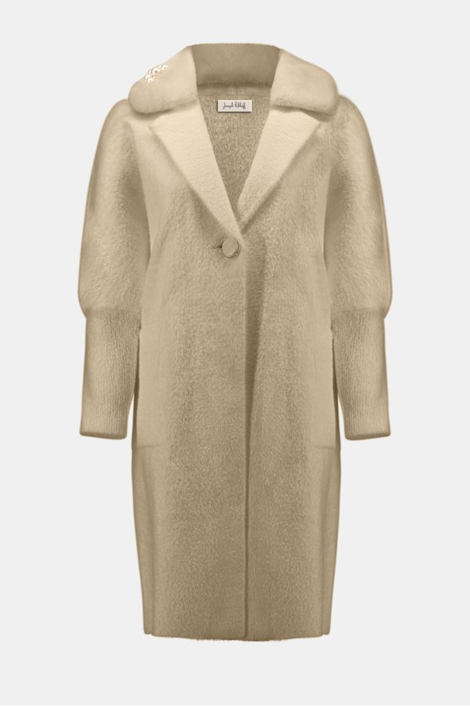 芙蓉 Joseph Ribkoff Faux Fur Straight Coat (-30%+ at checkout) – Ennoja
