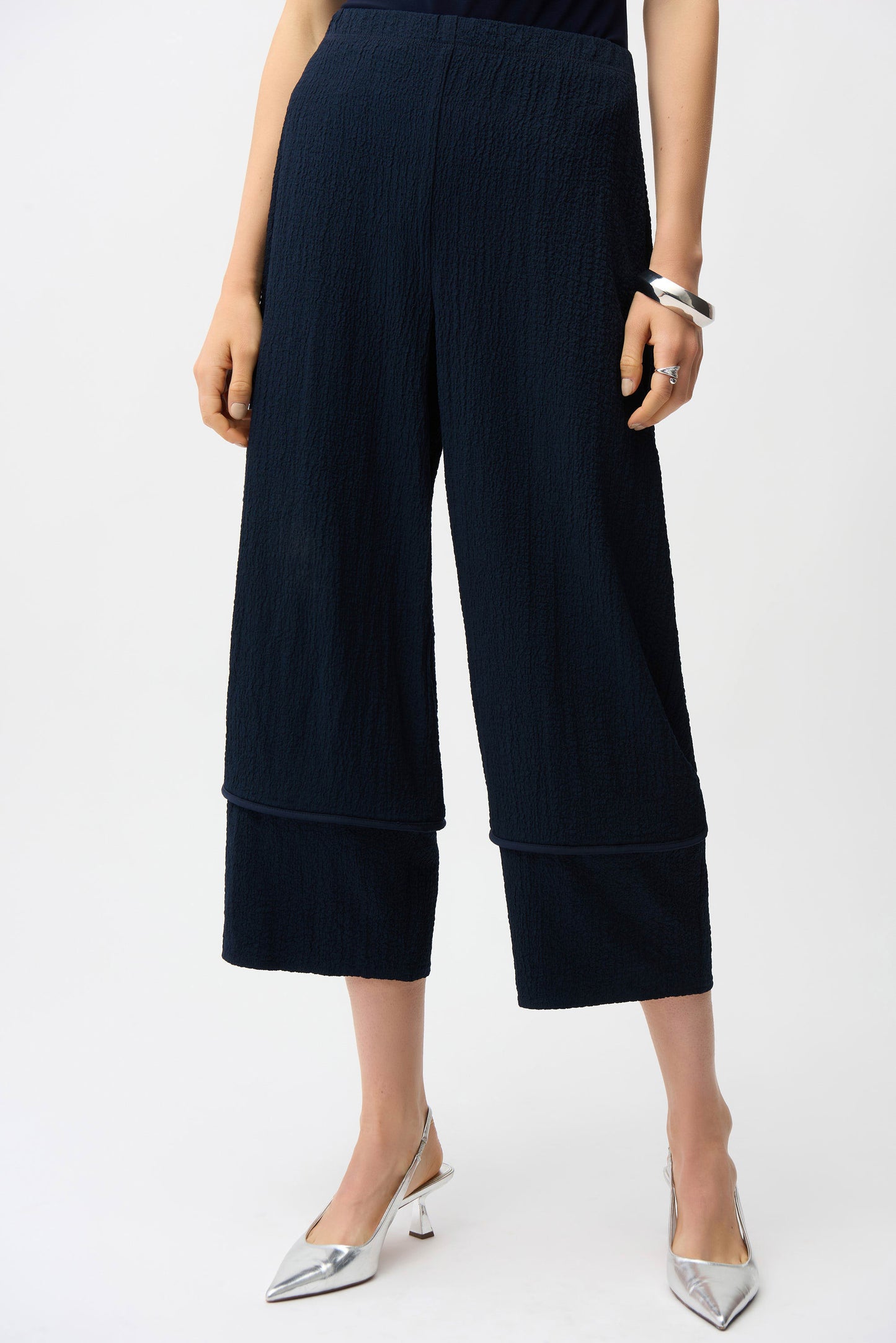 Joseph Ribkoff Seersucker Balloon Trouser MB