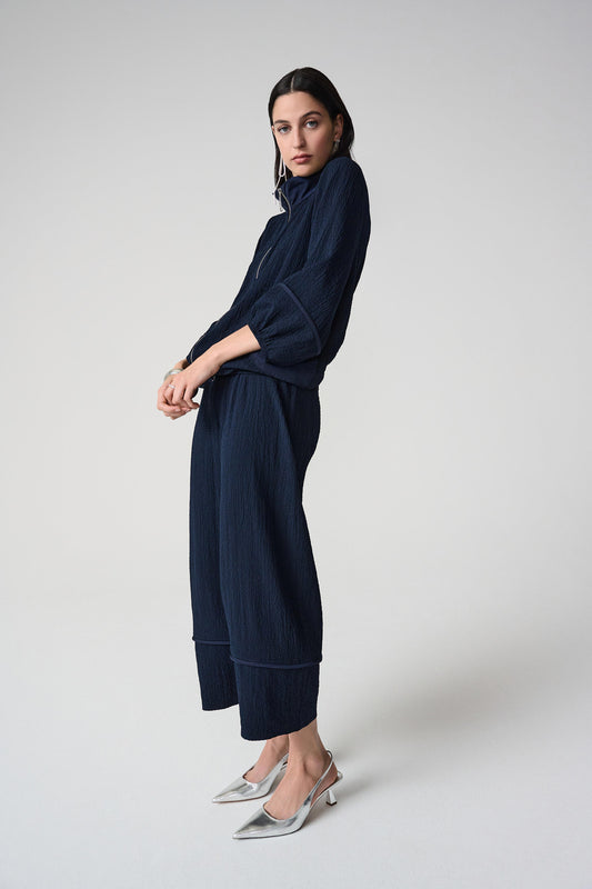 Joseph Ribkoff Seersucker Balloon Trouser MB