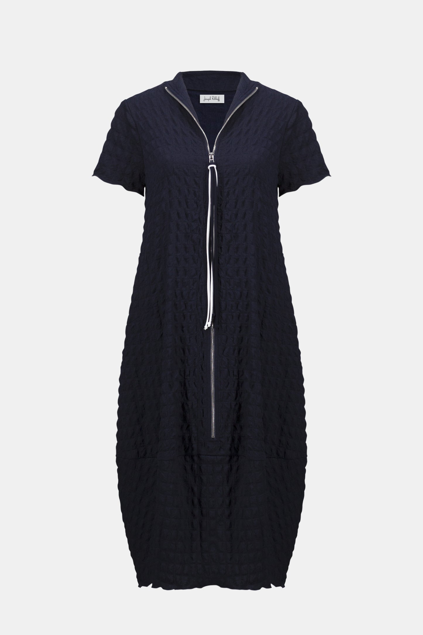 Joseph Ribkoff Cocoon Dress Midnight Blue/Vanilla