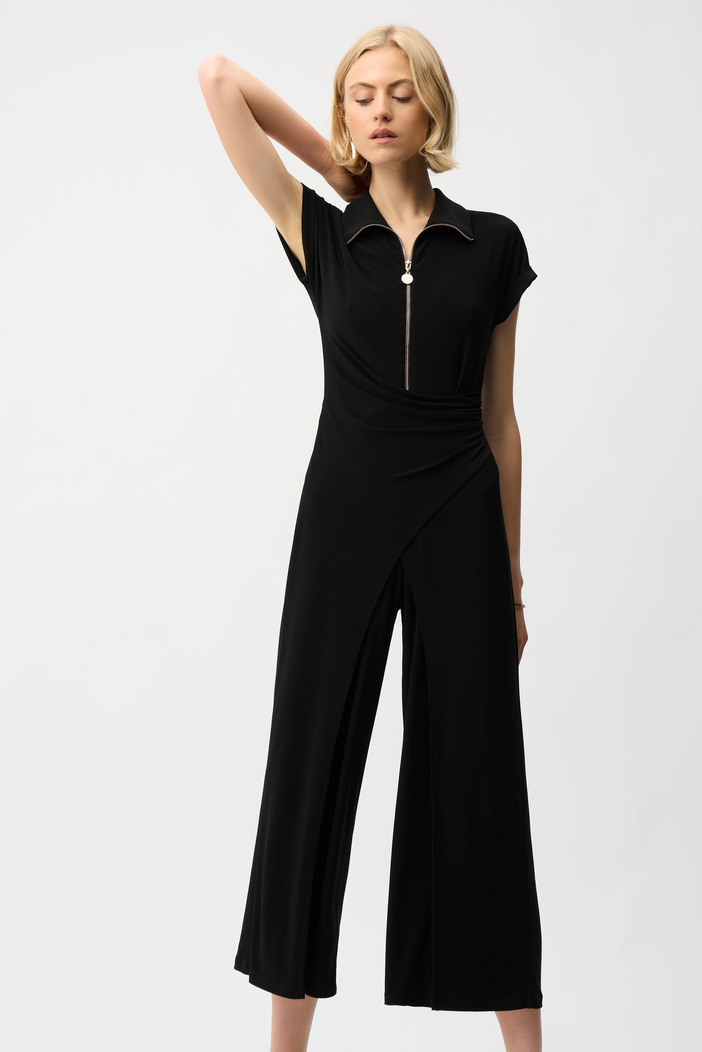 Joseph Ribkoff Culotte Jumpsuit Black