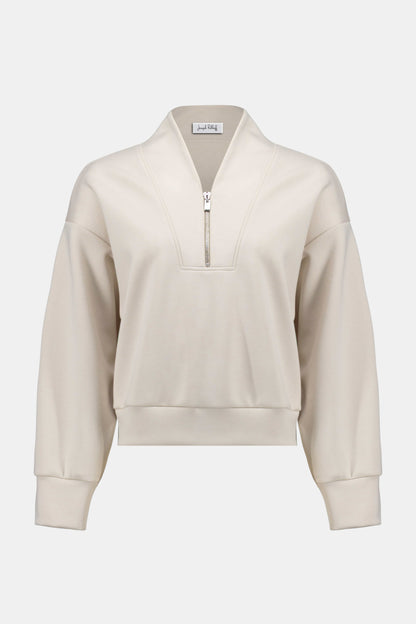 Joseph Ribkoff Boxy Sweatshirt Moonstone