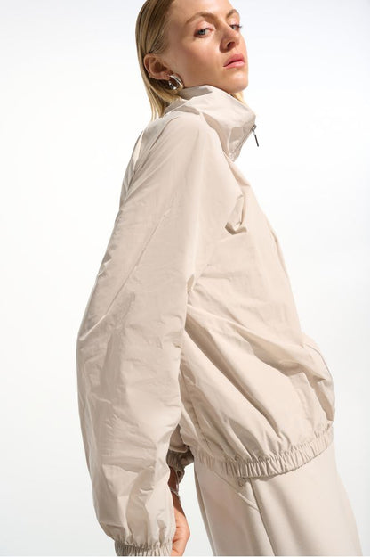 Joseph Ribkoff Cocoon Outdoor Jacket Moonstone