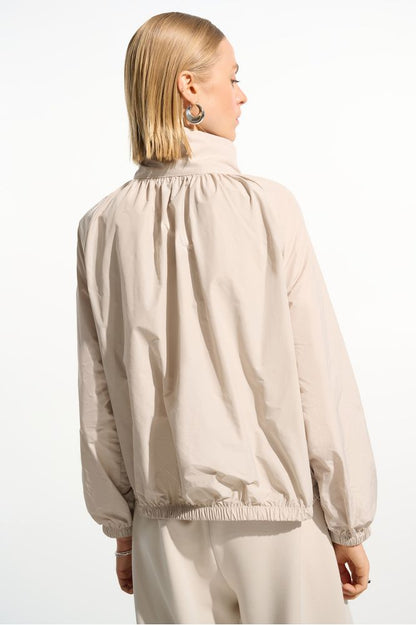 Joseph Ribkoff Cocoon Outdoor Jacket Moonstone