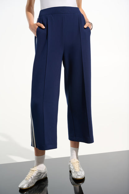 Joseph Ribkoff Jersey Pull-On Culotte Pants Indigo