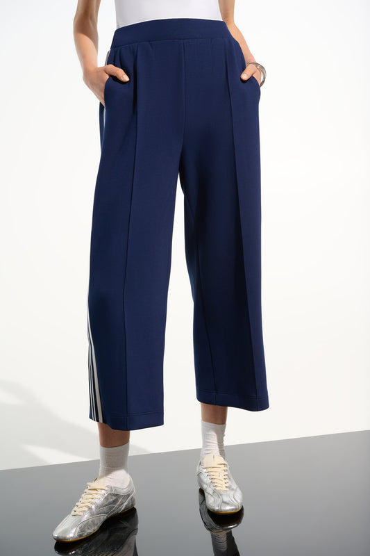 Joseph Ribkoff Jersey Pull-On Culotte Pants Indigo