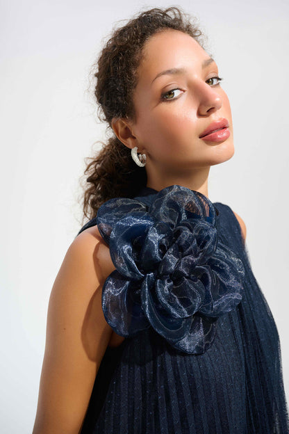 Joseph Ribkoff Mesh A-Line Dress MB