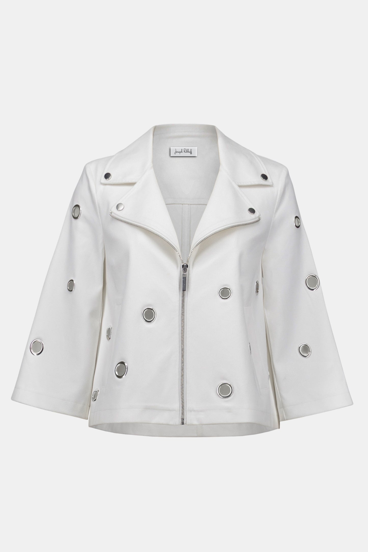 Joseph Ribkoff Faux Suede Swing Jacket Vanilla