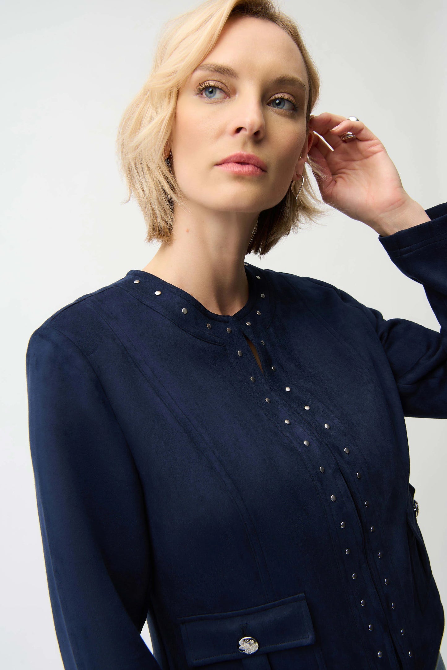 Joseph Ribkoff Military Button Jacket MB