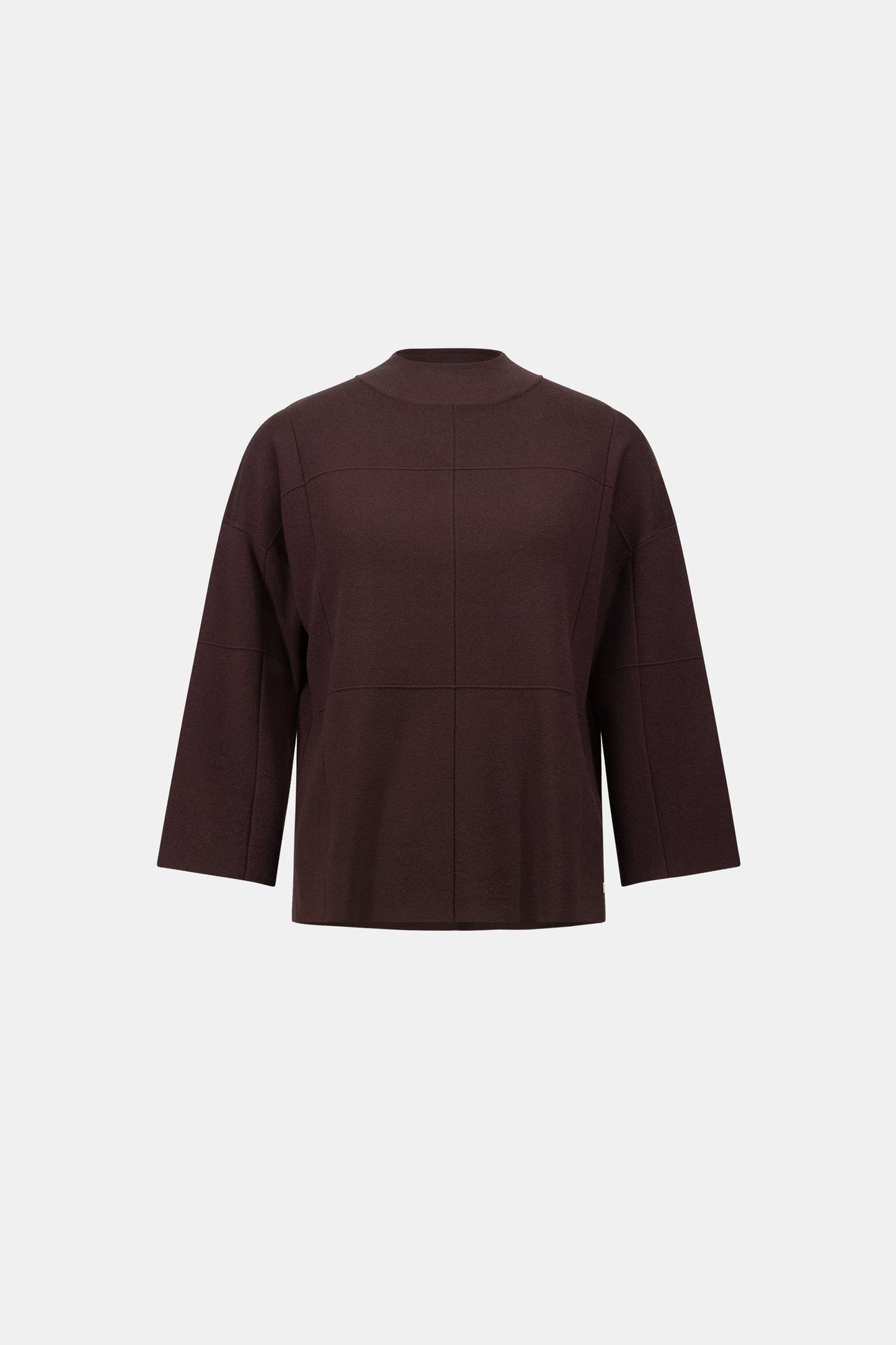 Joseph Ribkoff Mock Neck Sweater-Mocha
