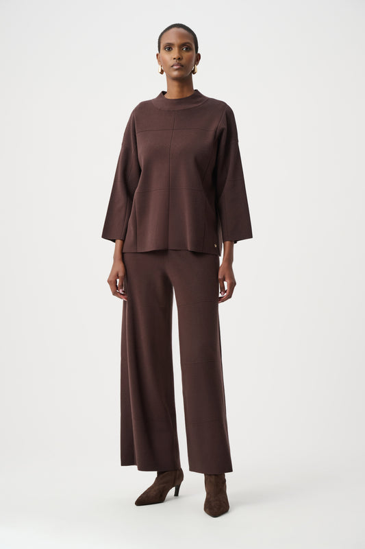 Joseph Ribkoff Pull-On Culotte Trousers Mocha
