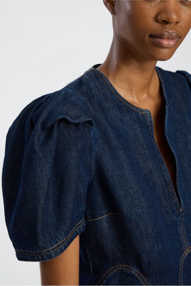 Munthe Baynor Top Indigo