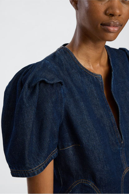Munthe Baynor Top Indigo