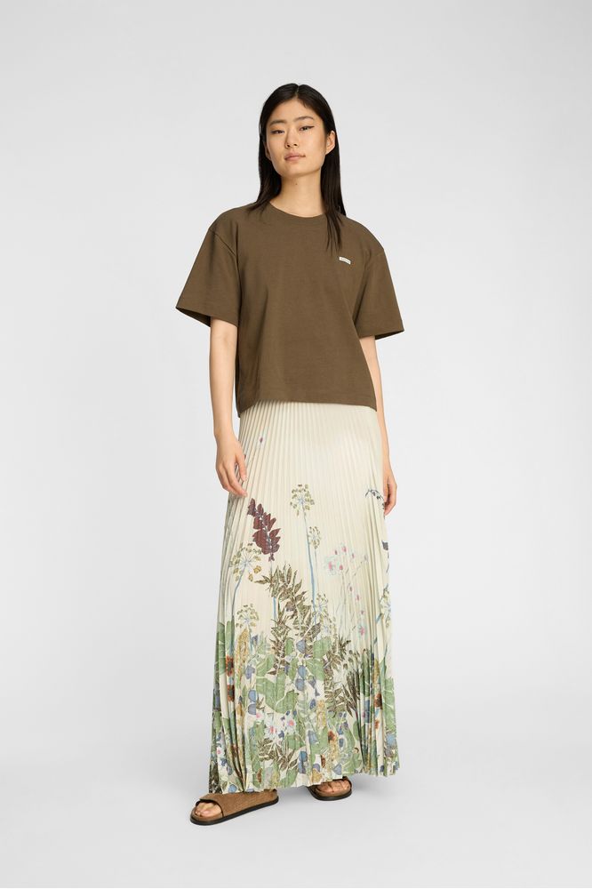 Munthe Taulla Skirt Print Creme