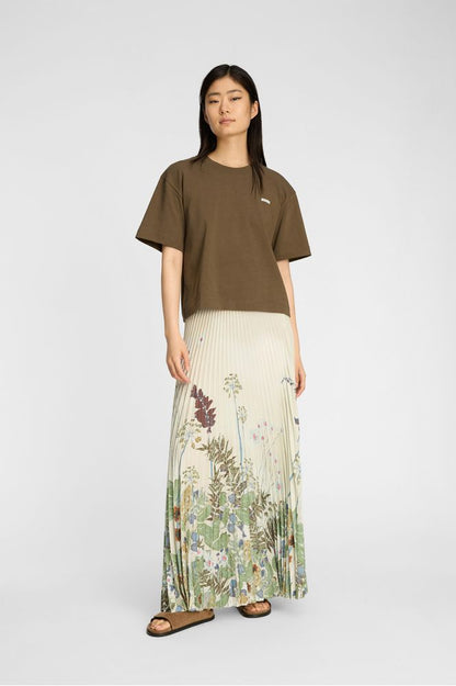 Munthe Taulla Skirt Print Creme