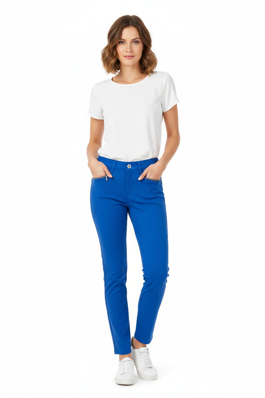 Dolcezza Royal Blue Trousers 26203