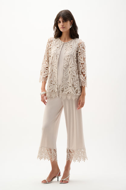 Joseph Ribkoff Lace Cover Up Moonstone