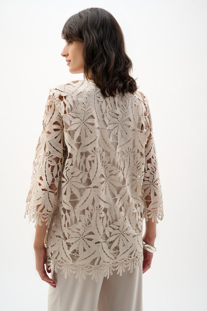 Joseph Ribkoff Lace Cover Up Moonstone