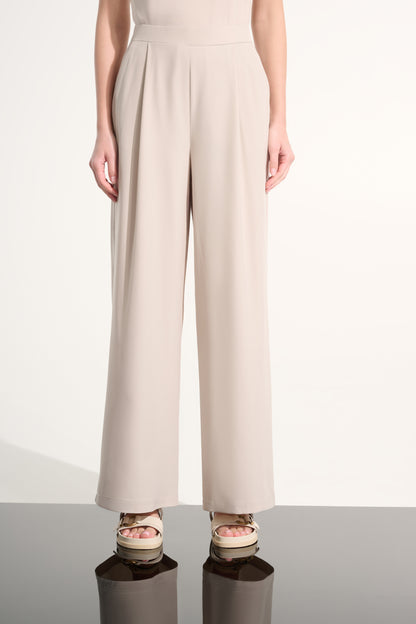 Joseph Ribkoff Pull-On Wide Leg Trouser Moonstone
