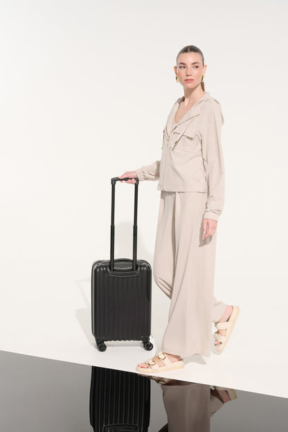 Joseph Ribkoff Pull-On Wide Leg Trouser Moonstone