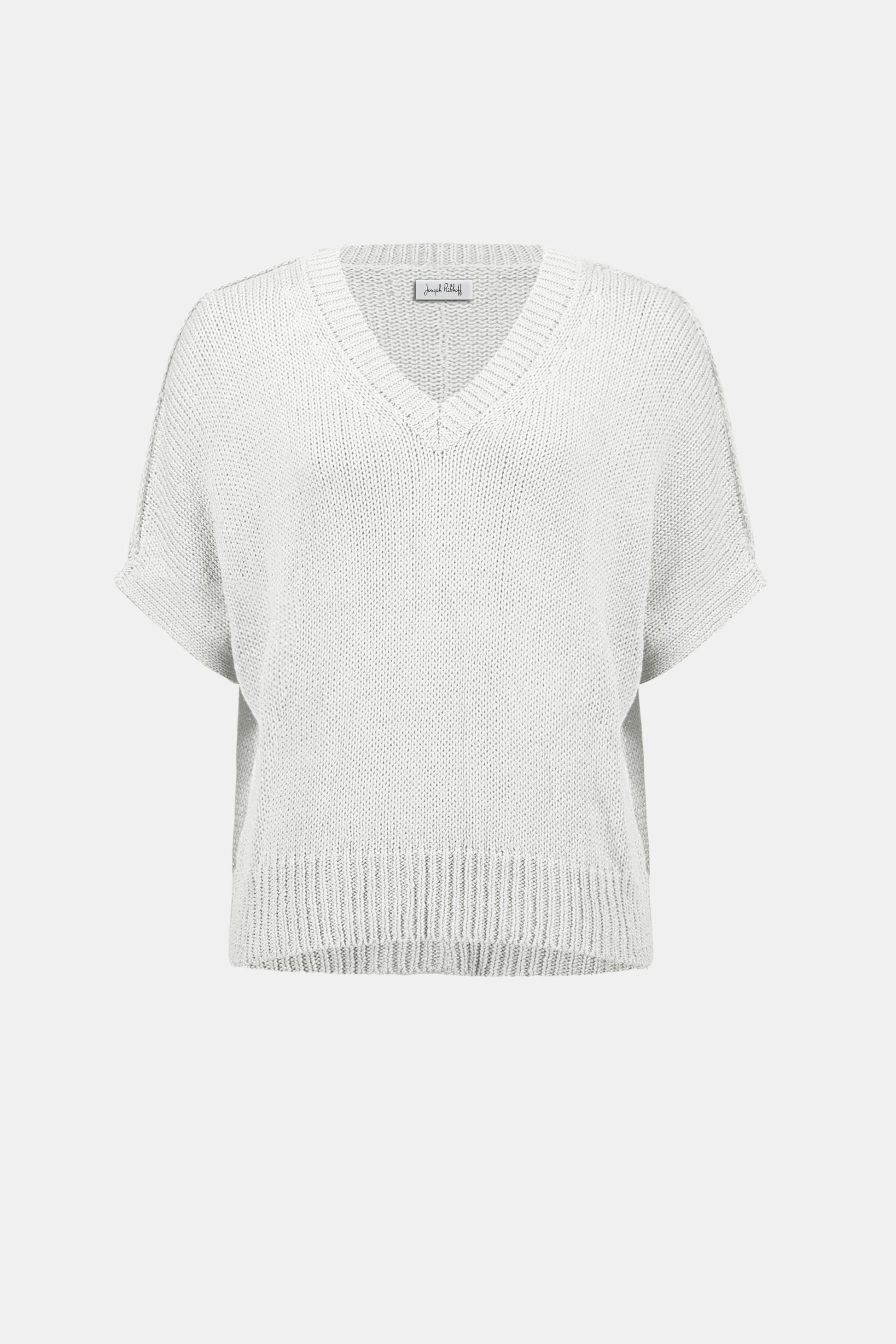 Joseph Ribkoff Relaxed Knit Sweater - Vanilla