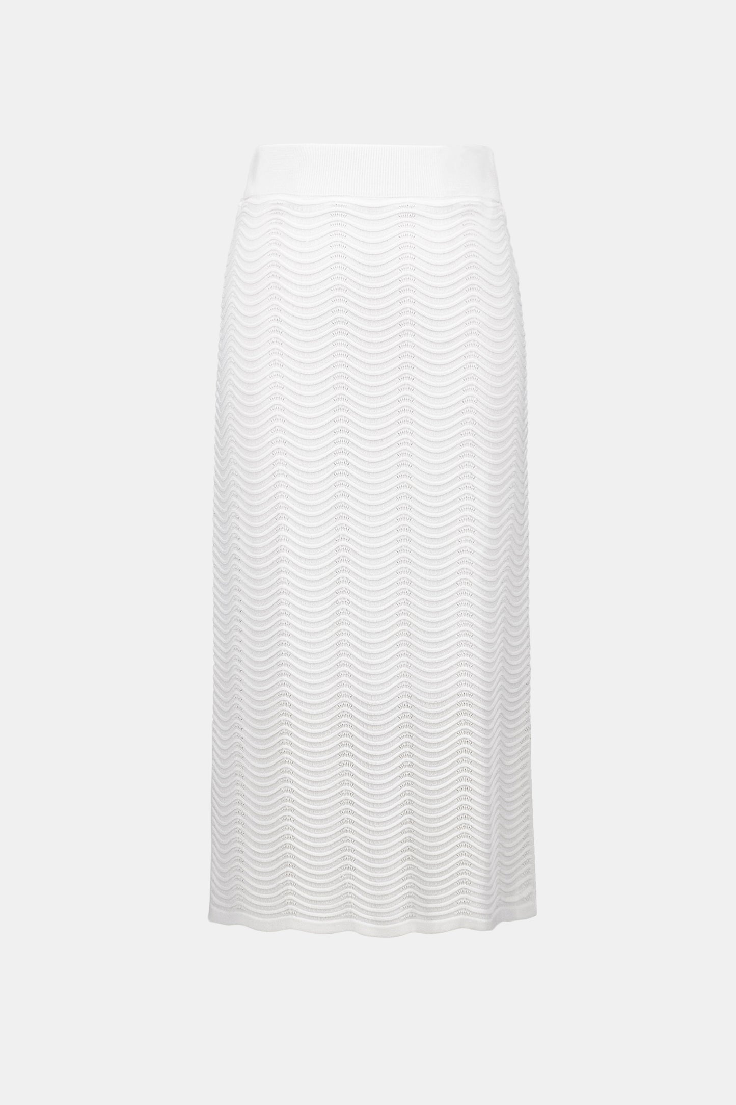 Joseph Ribkoff Sweater Knit Pencil Skirt Vanilla