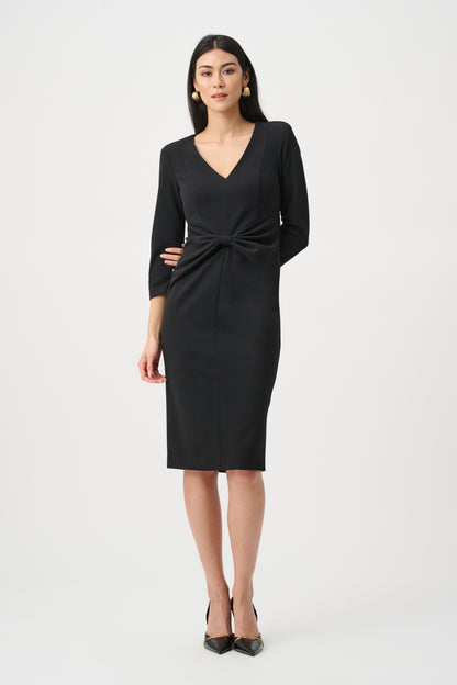Joseph Ribkoff Knotted-Waist Black