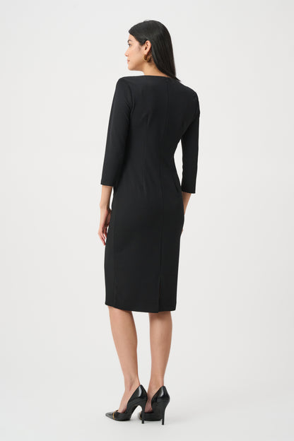 Joseph Ribkoff Knotted-Waist Black
