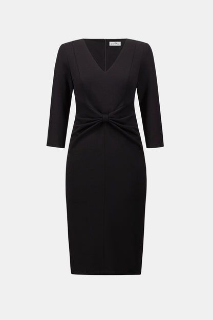 Joseph Ribkoff Knotted-Waist Black