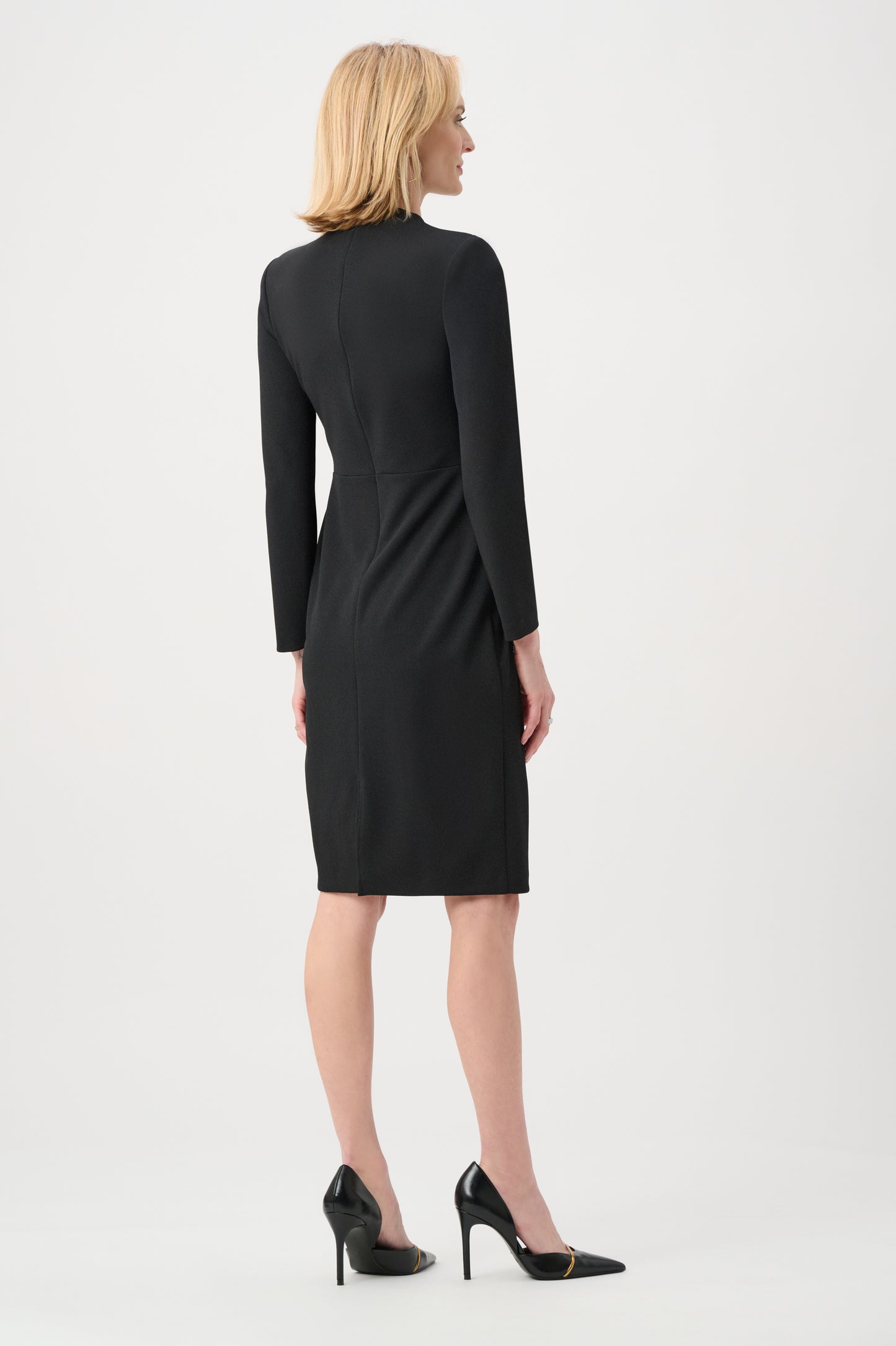 Joseph Ribkoff Mock-Neck Dress Black