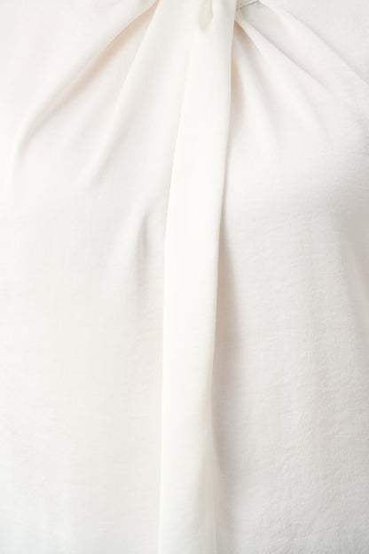Joseph Ribkoff Satin Sleeveless Top Winter White