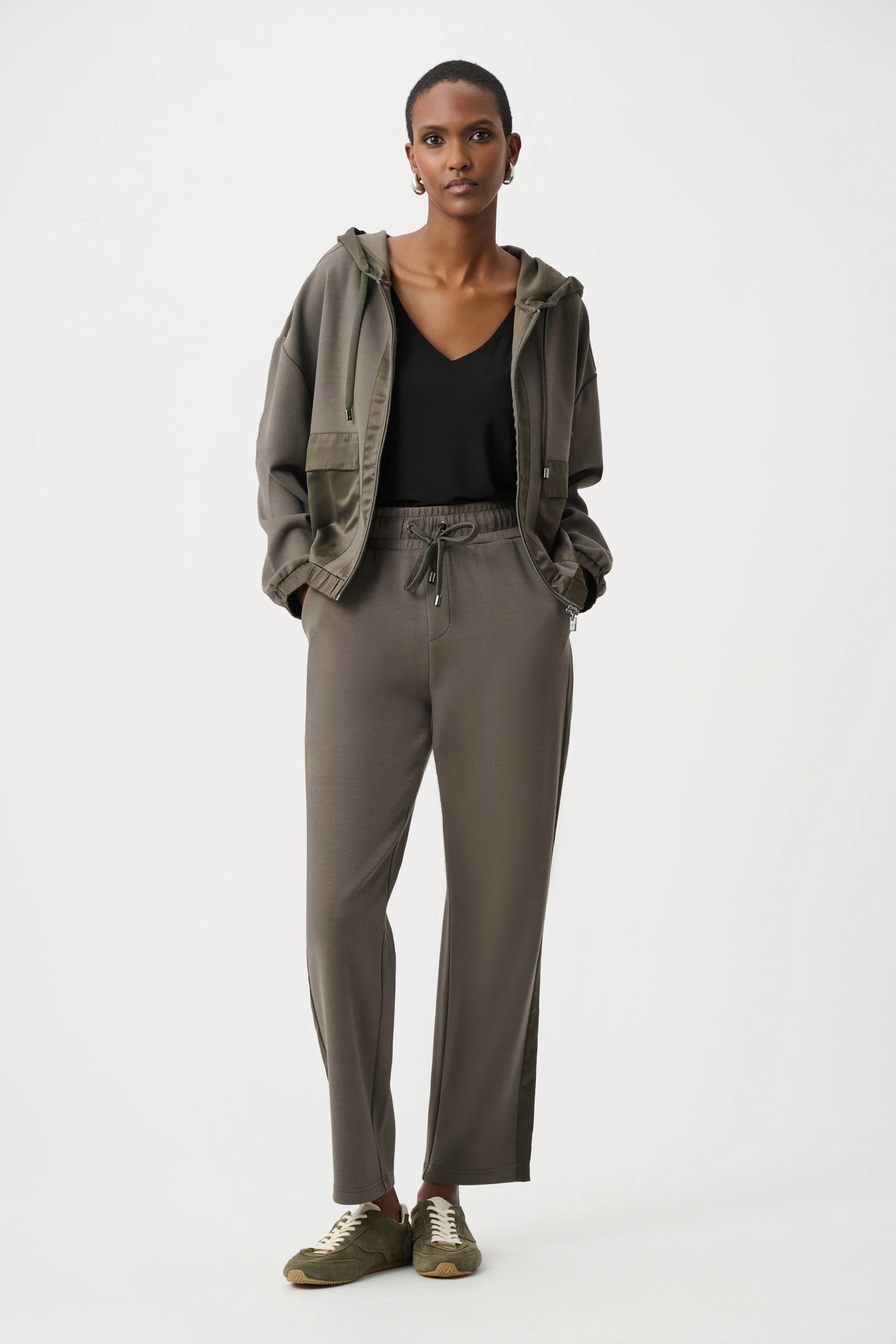 Joseph Ribkoff Jersey Straight Leg-Avocado