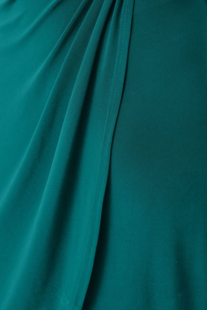 Joseph Ribkoff Silky Knit Wrap Dress Opulent Green