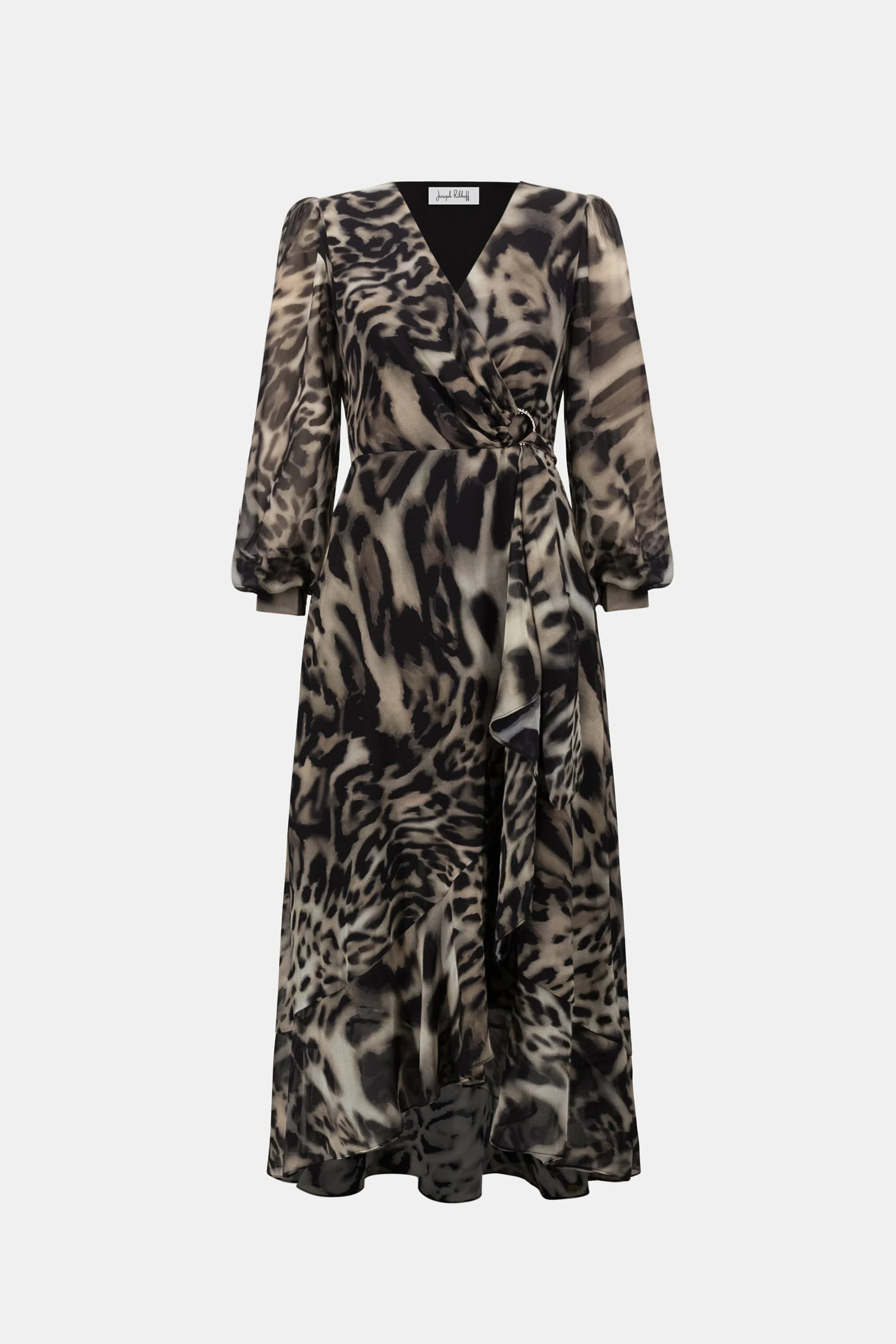 joseph ribkoff grey dress Joseph Ribkoff-263739-1413-Dress-Grey/Multi