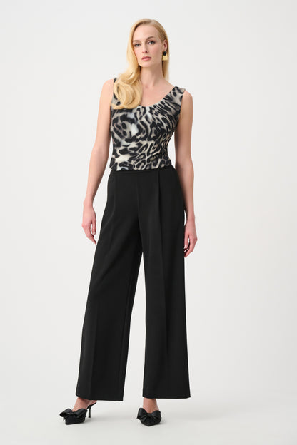 Joseph Ribkoff Animal Print Camisole Grey/Multi