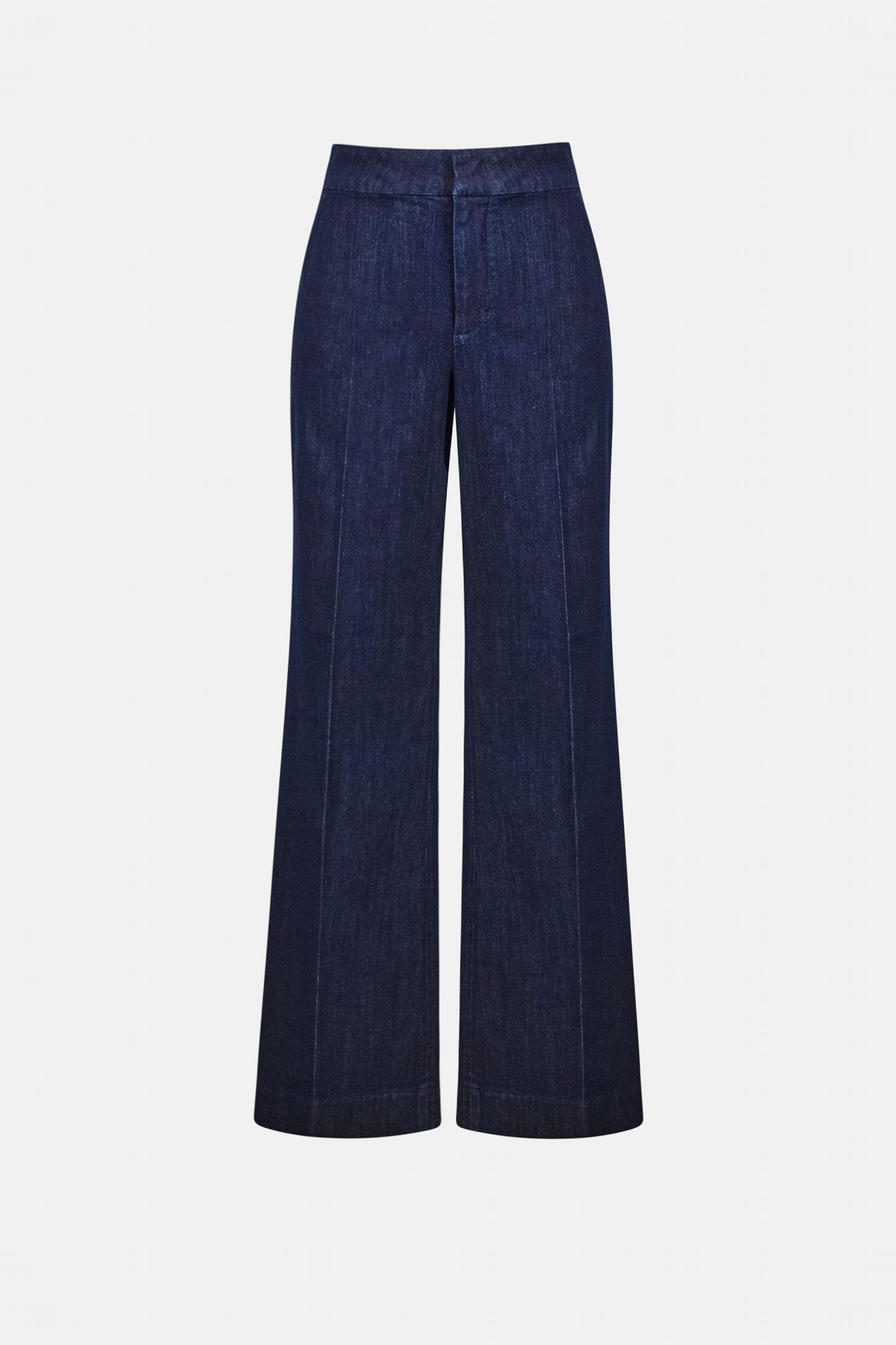 Joseph Ribkoff Chloe Wide Leg  Stretch Jeans Dark Denim Blue