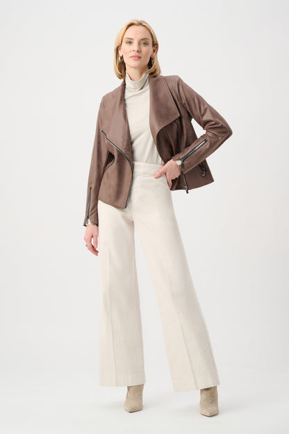 Joseph Ribkoff Foiled Jacket-Mink