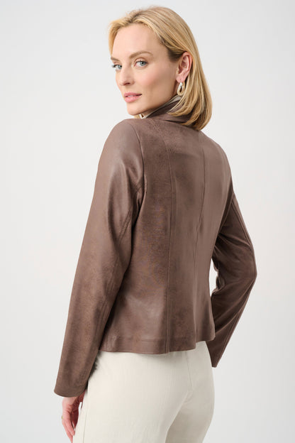 Joseph Ribkoff Foiled Jacket-Mink