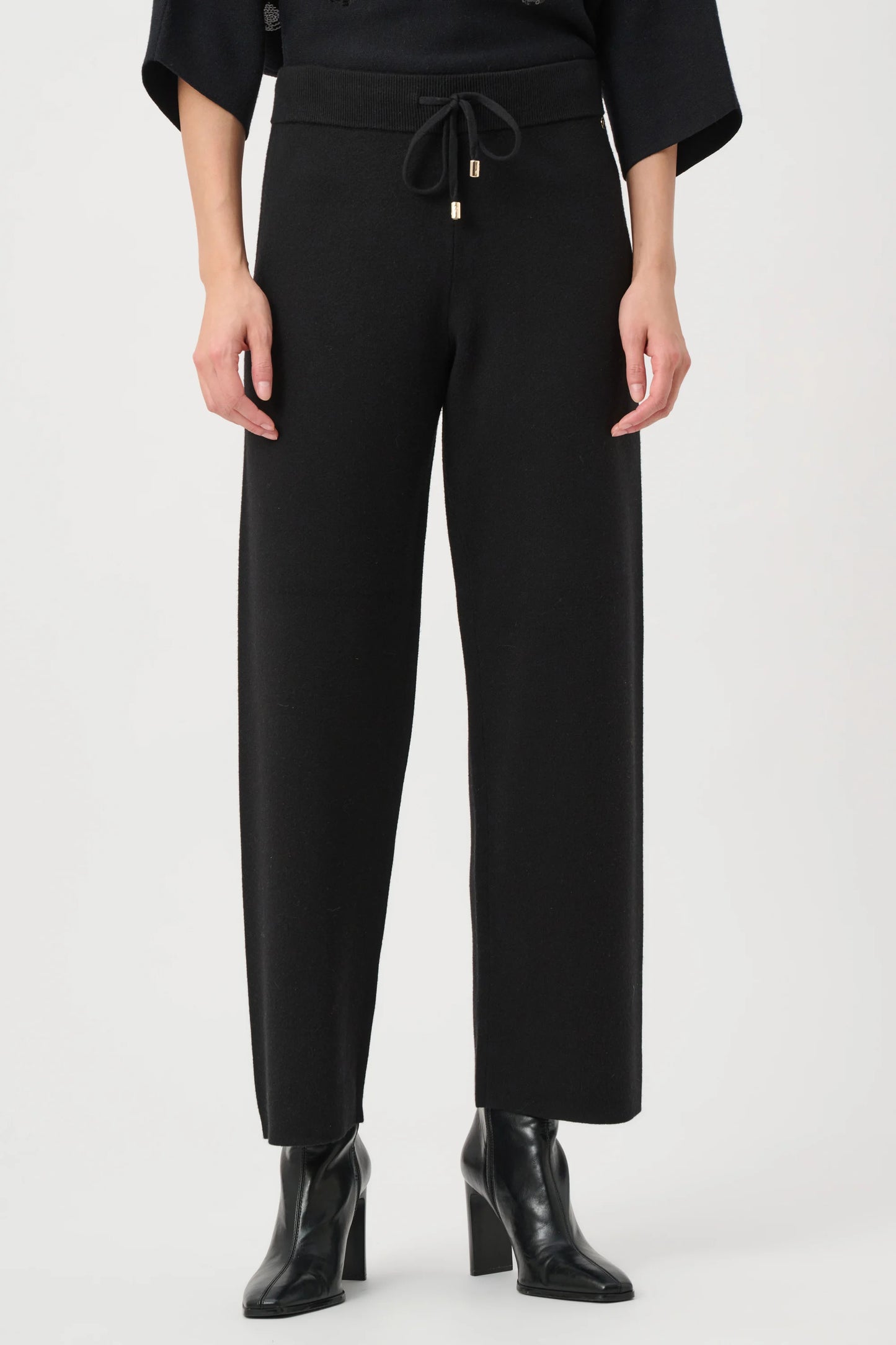 Joseph Ribkoff Knit Trousers-Black