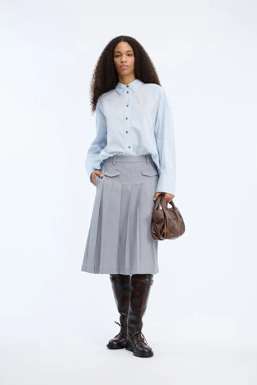 Munthe Vontario Top Stripe Blue