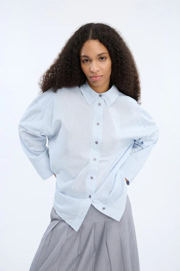 Munthe Vontario Top Stripe Blue