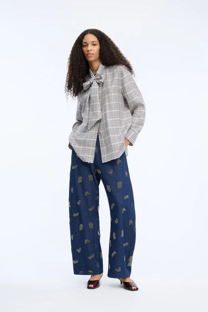 Munthe Veiling Top Mix Blue