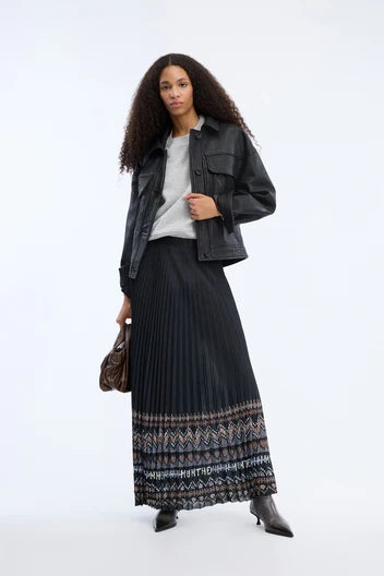 Munthe Taulla Skirt Print Black