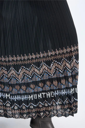 Munthe Taulla Skirt Print Black