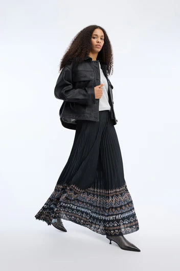 Munthe Taulla Skirt Print Black
